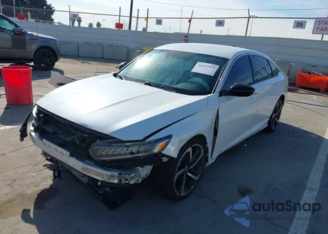 2022 Honda Accord Sport from USA, damaged, VIN 1HGCV1F34NA120781